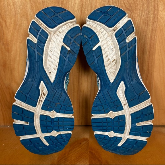 Womens 7.5 Asics Gel Excite 9 Athletic Shoes Blue Pink SEF1079 - Picture 7 of 8